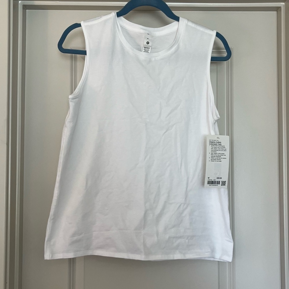 NWT LULULEMON ORGANIC COTTON TANK